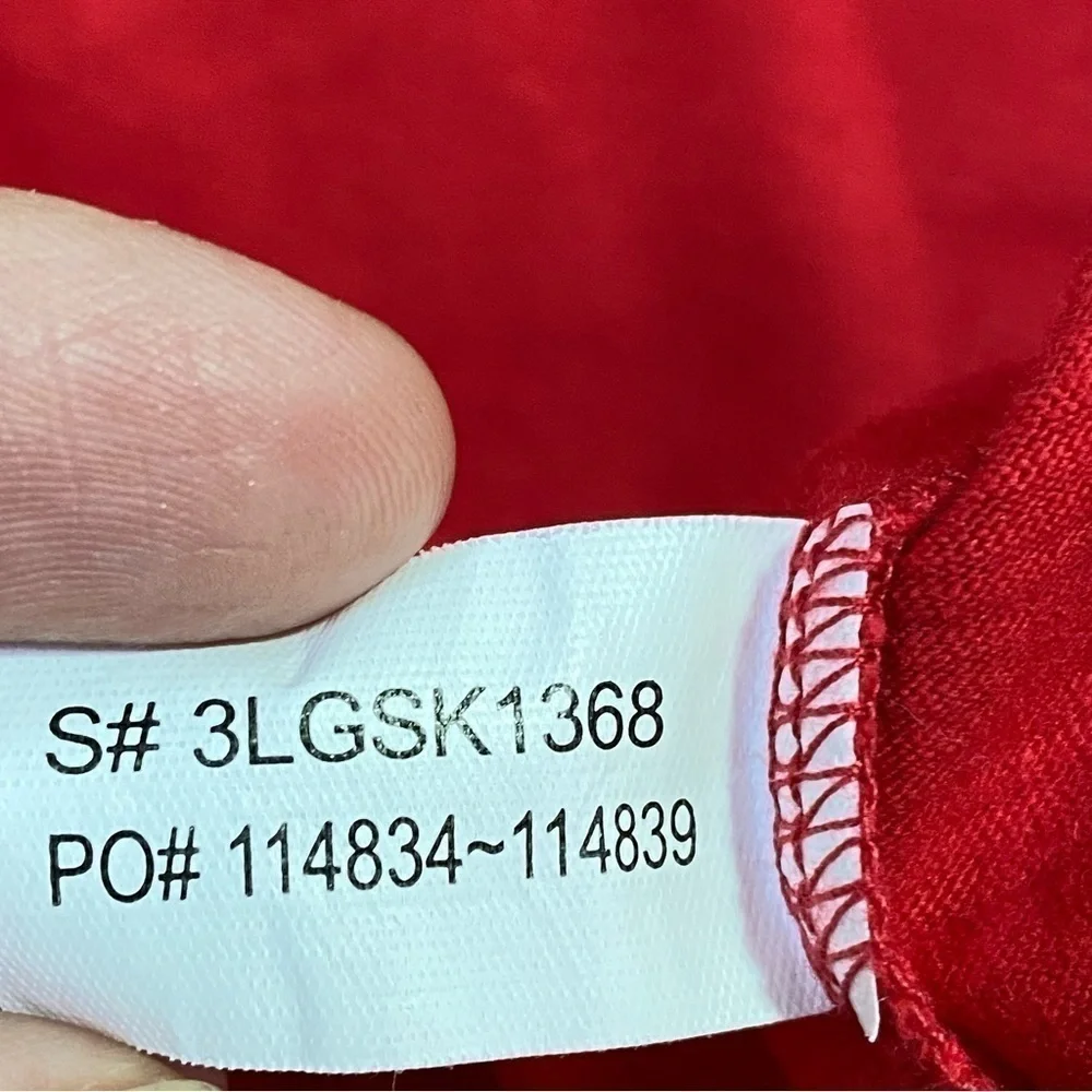 Levi’s Red Short Sleeve Logo T-Shirt, Size XL